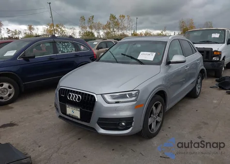2015 Audi Q3 2.0T Premium Plus z USA, uszkodzony, nr VIN WA1GFCFSXFR008452